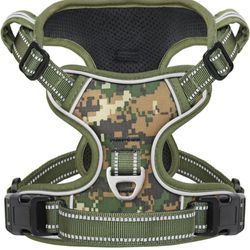 Timos No Pull Dog Harness Military Green, Large *BRAND NEW*