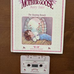 Worlds of Wonder, Talking Mother Goose The Sleeping Beauty Book & Cassette Tape  You will receive the book and cassette tape. Tape has not been tested