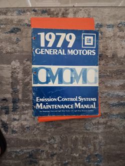 1979 General Motors Emission Control Systems Manual
