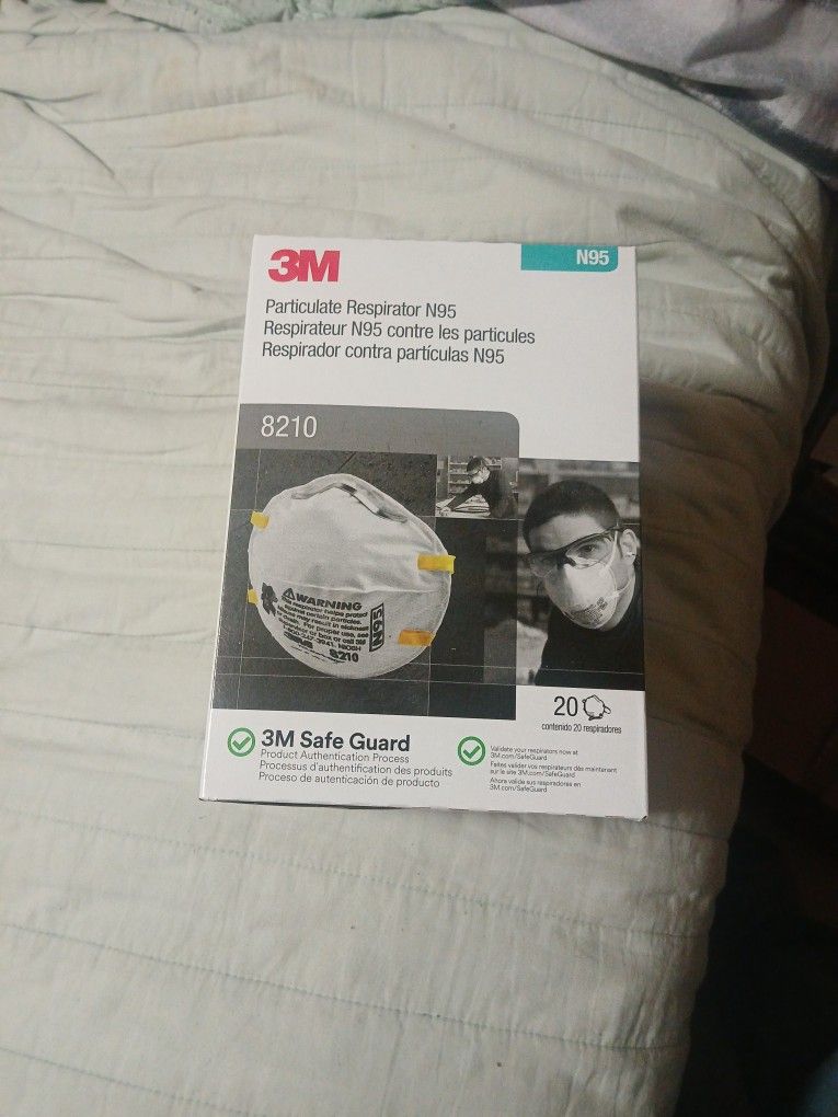 Respirator N95. 20 COUNT