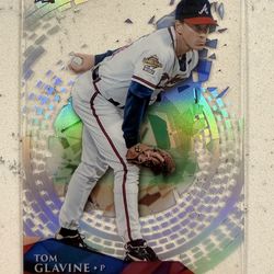 2014 Topps High Tek Baseball Spiral Bricks Parallel - Tom Glavine - Braves