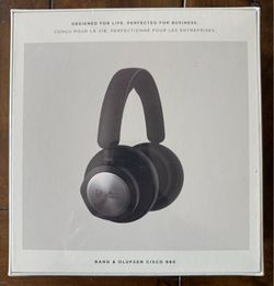 Bang & Olufsen Cisco 980 over ear headphones- factory sealed!