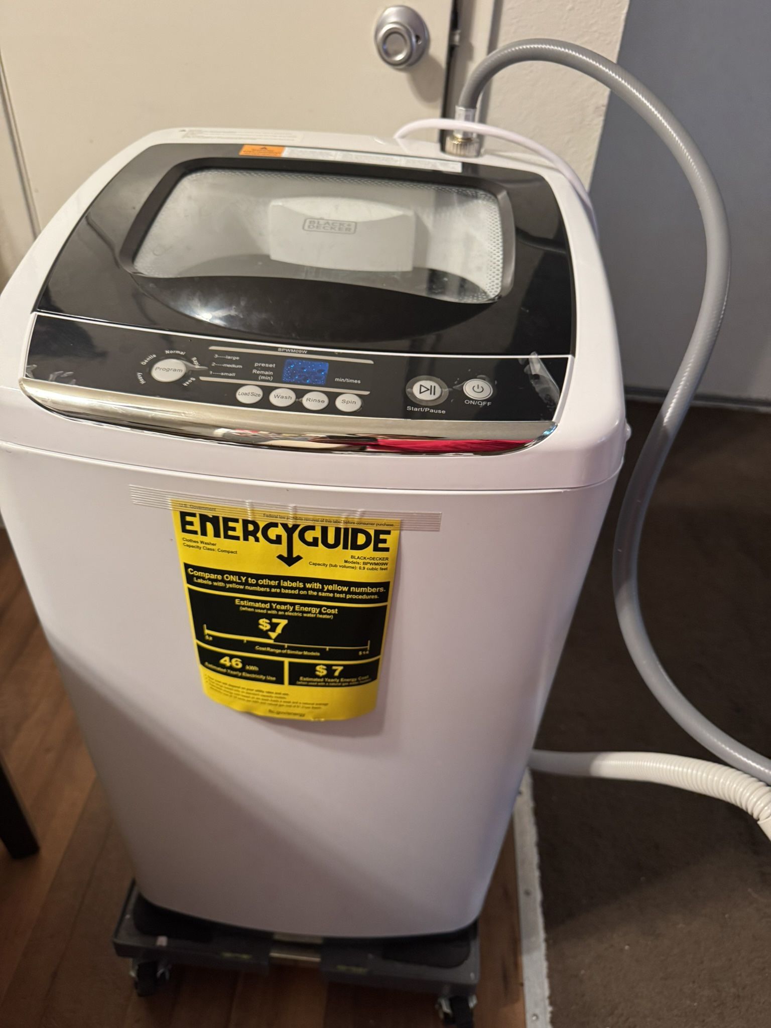 Portable Washer W/ Wheel Attachment 