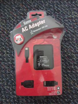 GameStop Universal AC Adapter for Nintendo DS Lite