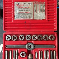 Dayton 24 Pc Mechanics Tap And Die Set