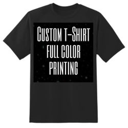 Custom Shirt Personalized Shirt Screen Printing DTG Printing DTF FILM Embroidery Apparel Printing 