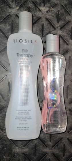 Biosilk Silk Therapy Leave In Treatment and BioSilk Silk Therapy Lite