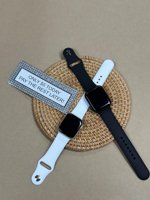 Apple - Watch Series 9 45mm Aluminum Case (Cellular) - $5 down rest later