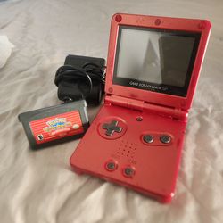 Red Gameboy SP Bundle