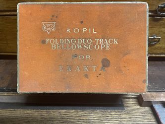 Kopil Folding Duo-Track Bellows For Exakta