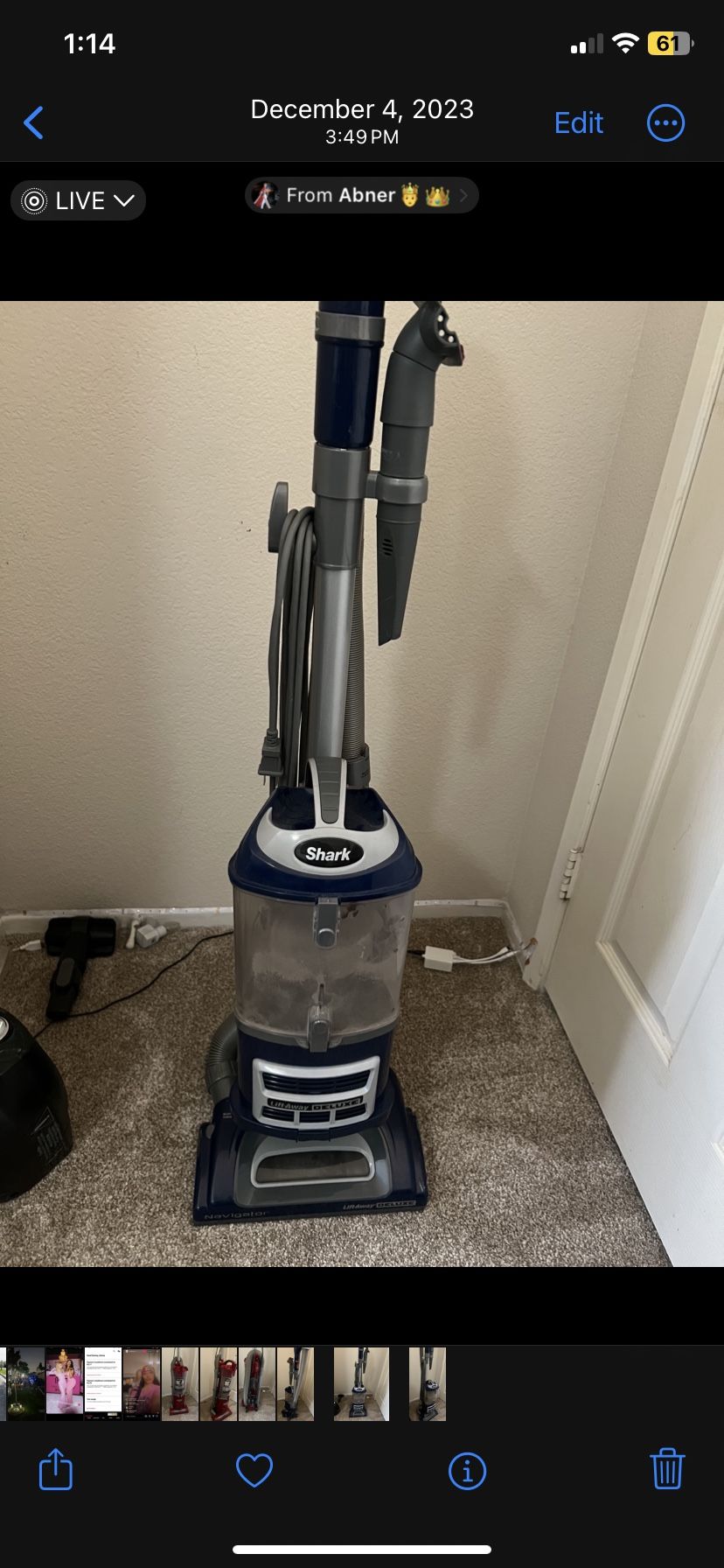 Shark Vacuum