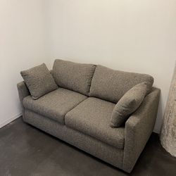 Joss & Main Dark Gray Fabric Sleeper Sofa