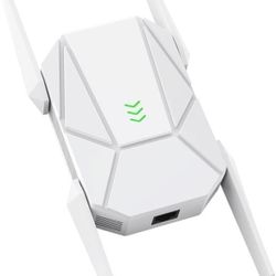 WiFi 6 Extender – Ultra-Fast Dual Band Boost, Gigabit Port, Covers 1