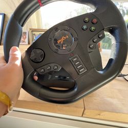 Xbox Series X Steering Wheel Works Great 