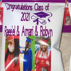 Customize Graduation Chip Bags
