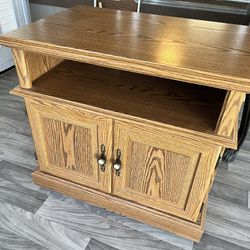 Oak TV Stand