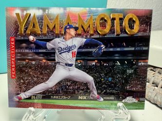 Yoshinobu Yamamoto Dodgers baseball cards $5 each