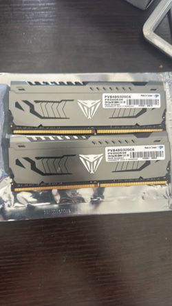 Patriot Viper Steel DDR4 Ram 16GB (2x8gb) 3200mhz untested