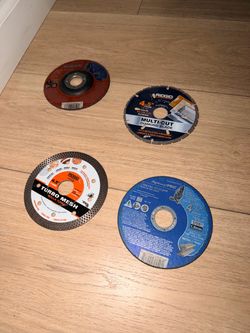 4.5" Cutting Discs Mixed Lot of 4