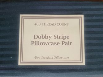 Dobby Stripe Pillowcase Pair