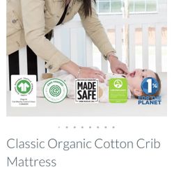 Organic Baby Mattress (waterproof) GOTS certified 
