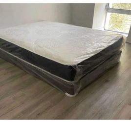 Queen Mattress Set – Medium – Brand New – Delivery Available 🚚