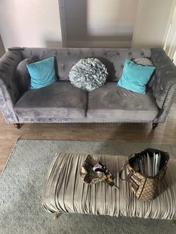Grey Love Sofa