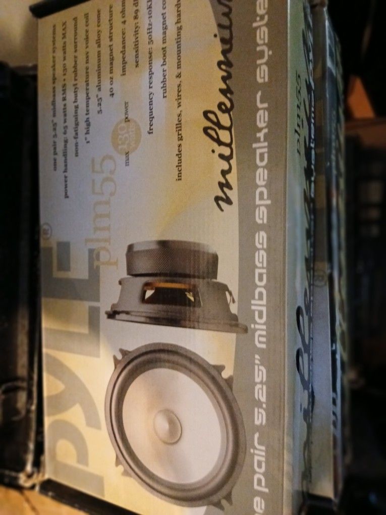 Plye 5 1.4 Brand New Midbass Car Speakers $40firm Price Pickup Only Serious Buyers Please Yes It Is Avaliable