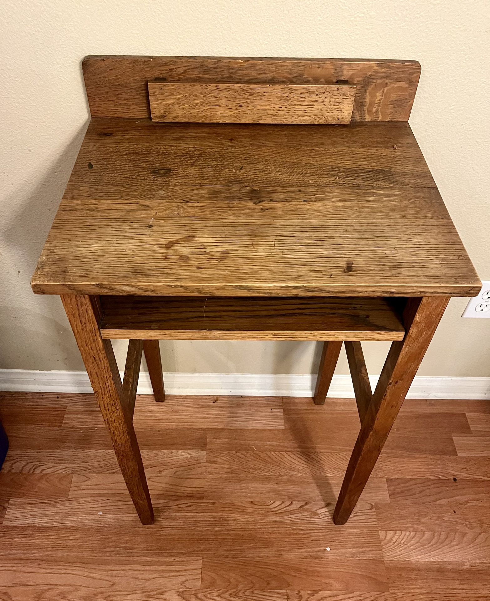  Antique Arts & Crafts Telephone/ Entry Table