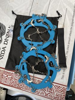 Brand New Alpidex shoe spikes dumpling snow chains shoes ice claws 21 teeth shoe chains