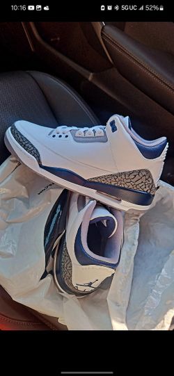 Air Jordan Retro 3 Navy Size 10.5