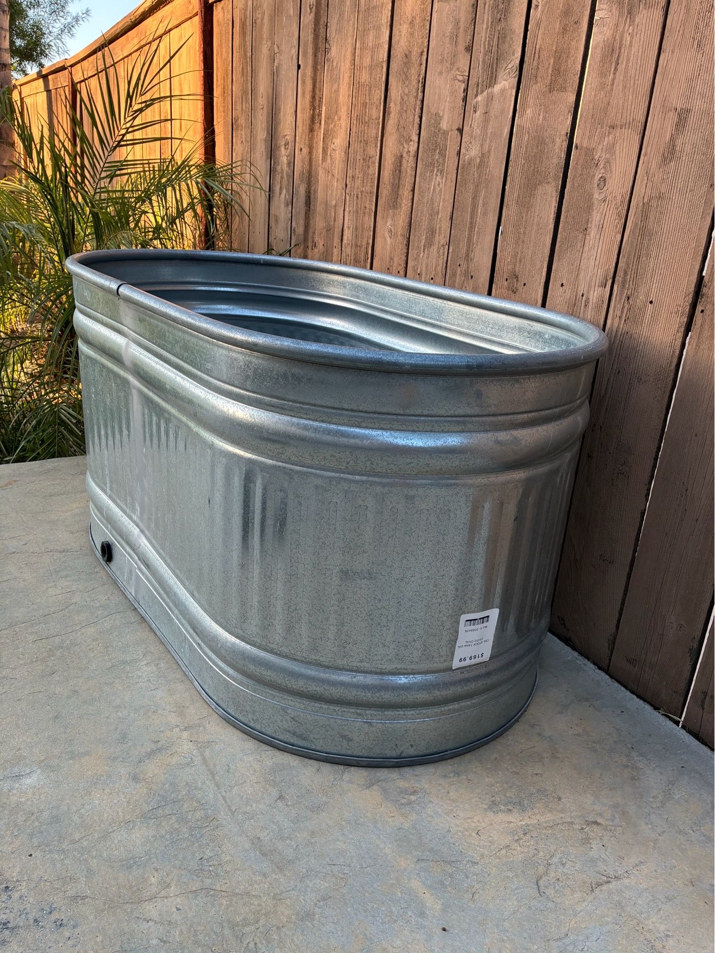 Galvanized Stock Tank