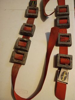 Vintage Dacor Lead Dive Belts