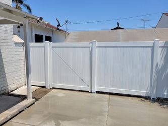 Vinyl Fence