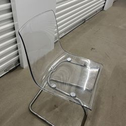 Designer Lucite Chair