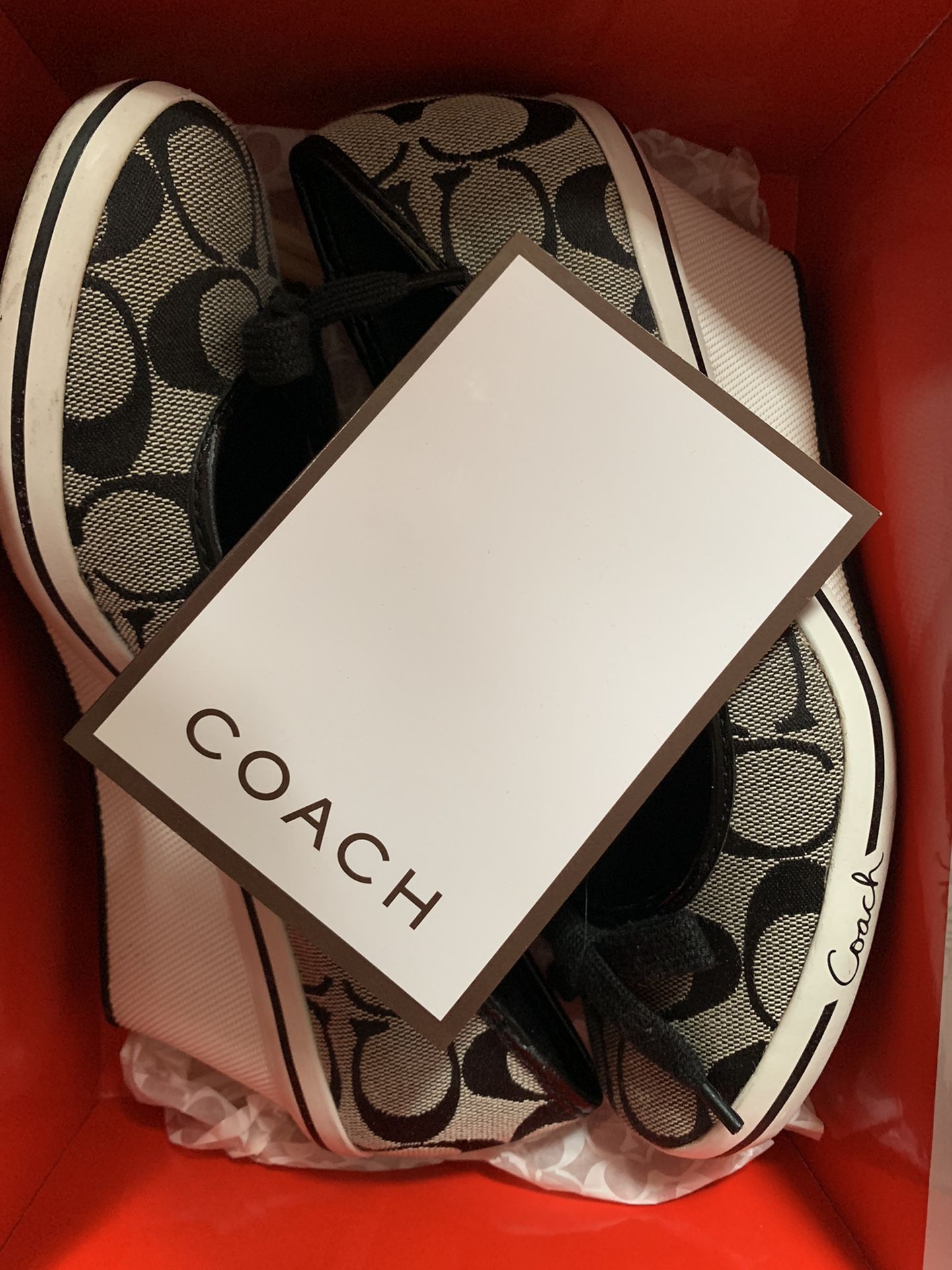 Coach Wedge Shoes Size 6