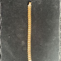 14k gold bracelet below melt