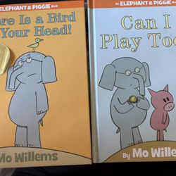 2 Hardcover Elephant And Piggie Books By Mo Willems