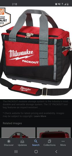 Milwaukee pack out tool bag