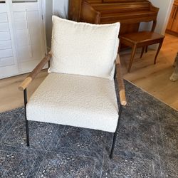 Brand new Sherpa Bouclé Atticus Armchair