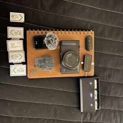 Sony Zv1 with extra batteries and accessories 