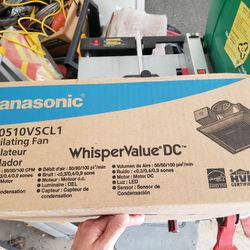 Panasonic bathroom fan w/humidistat