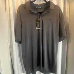 Men’s TRAVIS MATHEW Prestige Lifestyle Performance Gray XL NWT