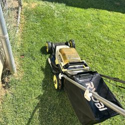 18V Battery Operated Small Lawn Mower 