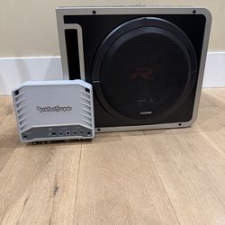 Sub Woofer and Amp