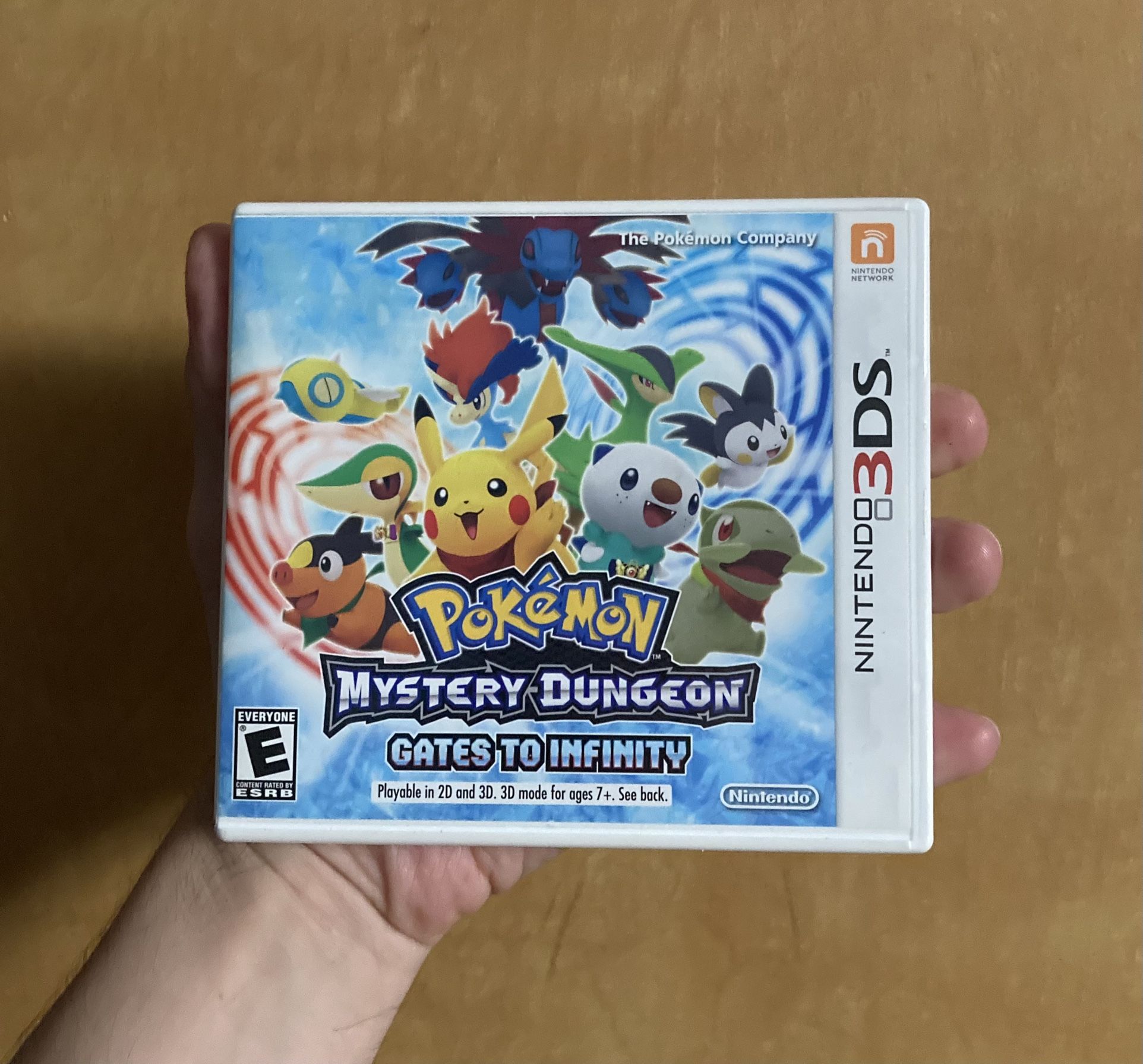 Pokemon Mystery Dungeon Gates to Infinity for Nintendo 3DS video game console system or XL New 2DS Complete