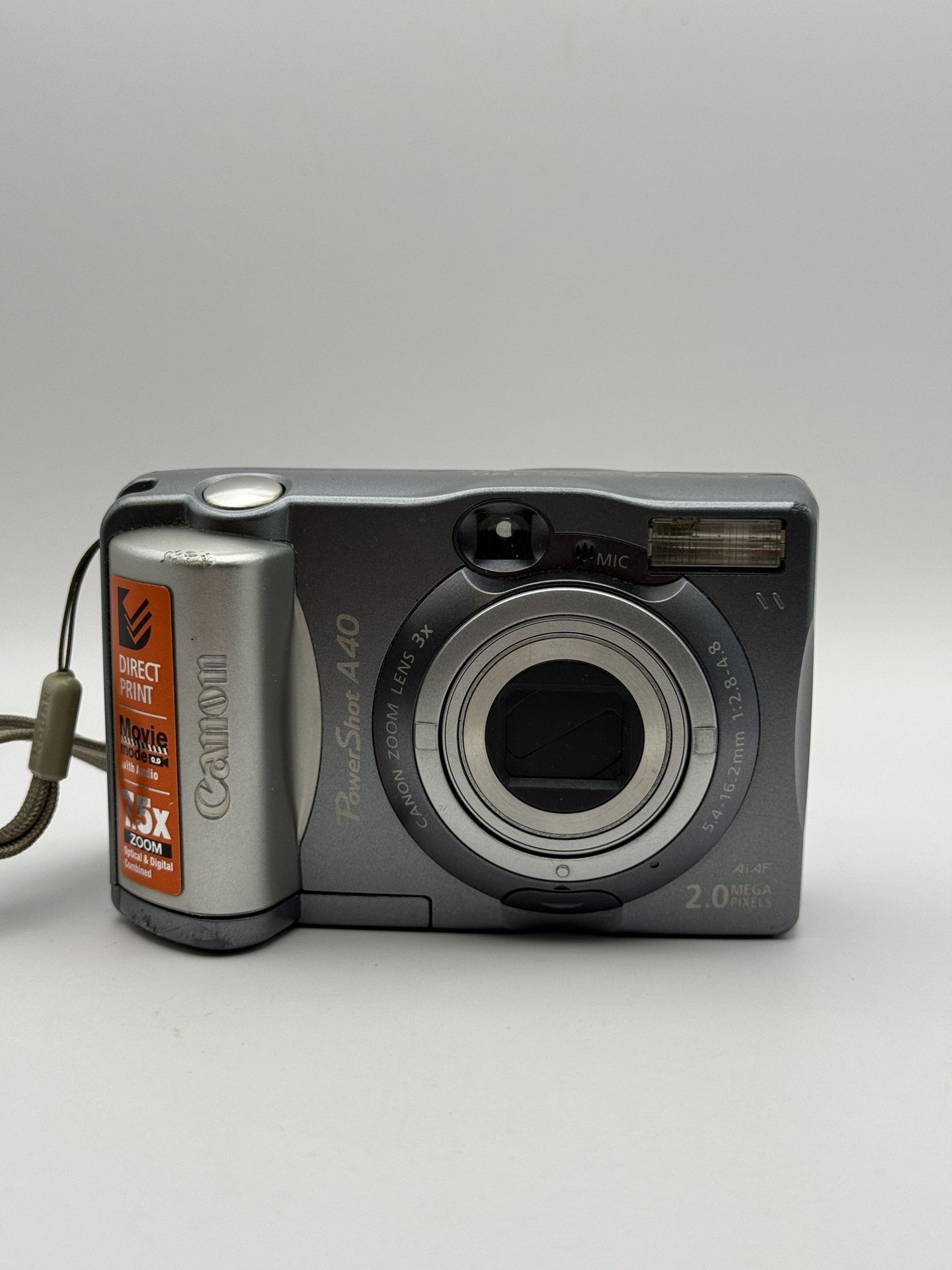 Canon Powershot A40 2MP w/256 MB Card