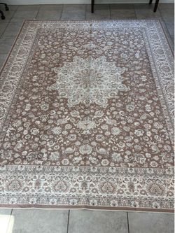 New 8x10 washable area rug