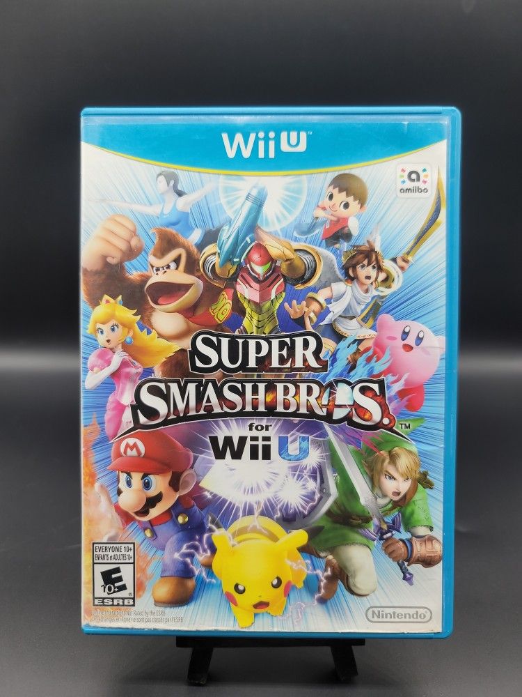Nintendo Wii U Super Smash Bros. ( Tested & Working )