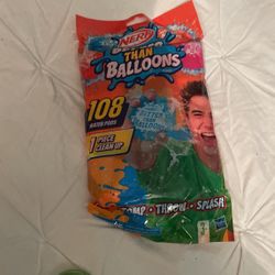 Nerf Better Than Balloons 36 Water Pods: Pop-Stomp-Throw-Splash #188/189